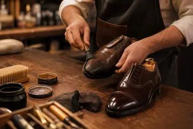 Reforma de sapatos sociais em Rio Verde.